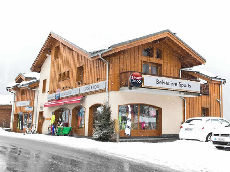 Magasin de location de ski Belvédère Sports à Le Crey, Champagny en Vanoise