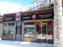 Magasin de location de ski Eskiador à Val d Isere, Le Portillo - Avenue Olympique