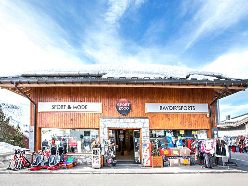 Magasin de location de ski Ravoir’Sports à Les 4 vallées, Saint Francois Longchamp