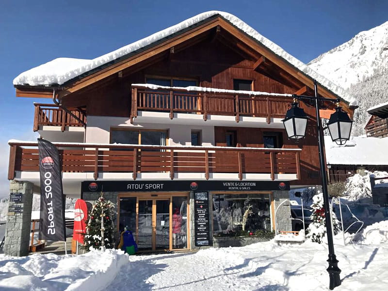 Magasin de location de ski Atou Sport à Les balcons de Vaujany, Vaujany