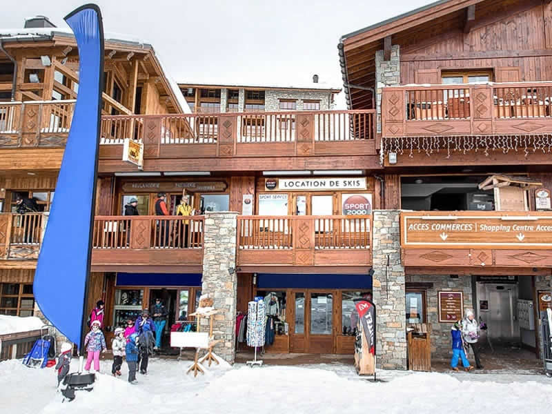 Magasin de location de ski Sport Service à Les Eucherts, La Rosiere