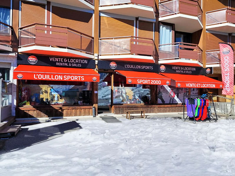 Magasin de location de ski L'Ouillon Sports à Les Gentianes - Le Bourg, Saint Sorlin d Arves