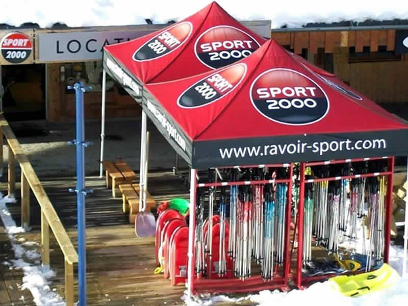 Magasin de location de ski Ravoir’Sports à Les Longes, Saint Francois Longchamp