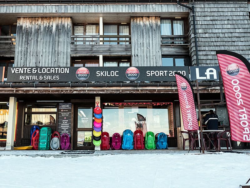 Magasin de location de ski Ski Loc à Les Plateaux de Saix, Samoëns 1600