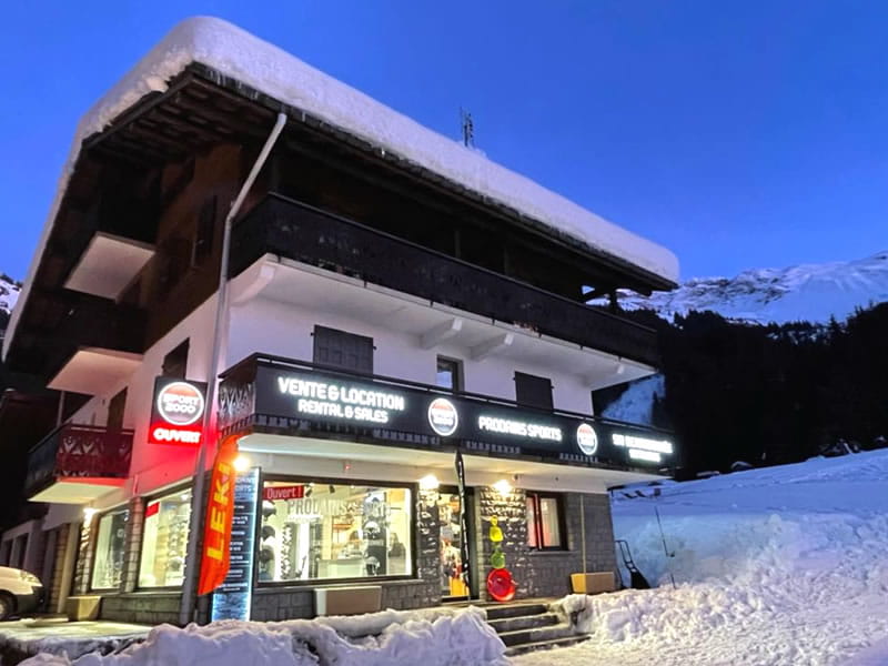 Magasin de location de ski Prodains Sports à Les Prodains, Morzine