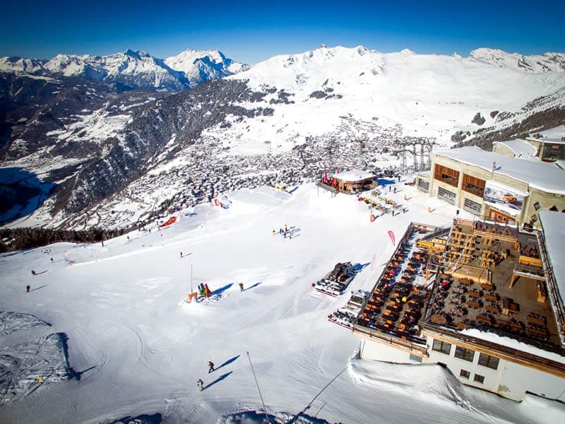 Magasin de location de ski Ski Service - Les Ruinettes à Les Ruinettes 2200 m [mountain shop], Verbier