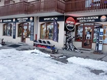 Magasin de location de ski Aux Deux Freres à Albiez Montrond, Les Vernataux - Le Mollard