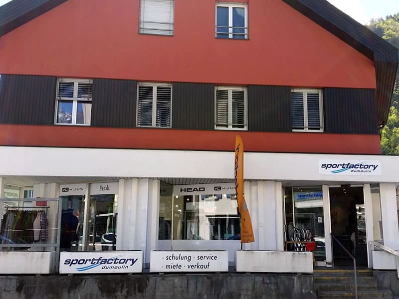Magasin de location de ski Sportfactory Dumoulin à Maienfelderstrasse 4 [in Bad Ragaz], Wangs