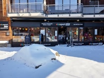 Magasin de location de ski Ekosport-Rent Mountain Pass à Orcieres Merlettes, Montée du roc blanc