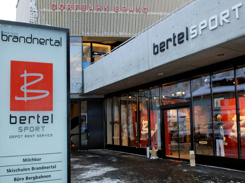 Magasin de location de ski Bertel Sport Dorfbahn à Mühledörfle 108, Brand