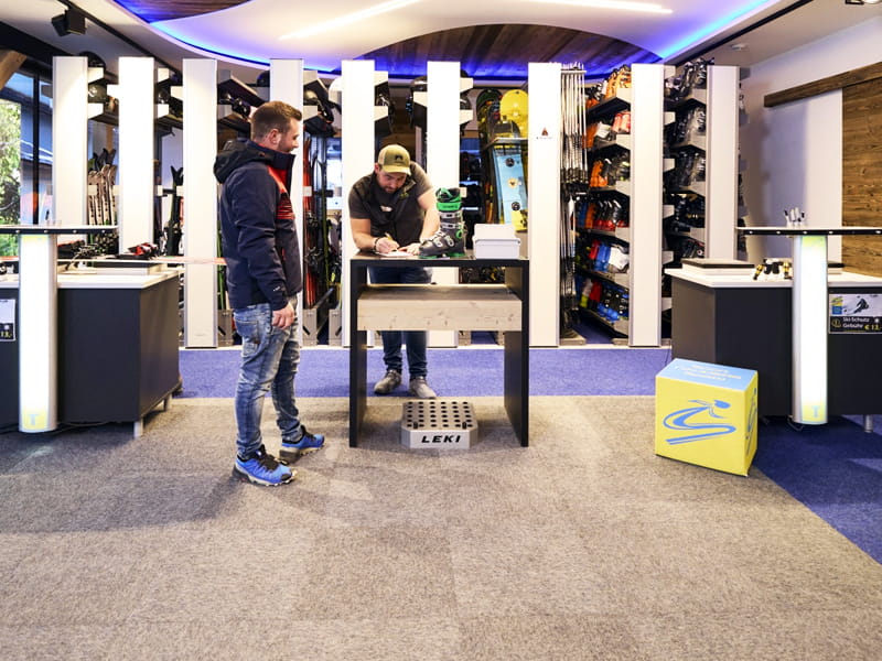 Magasin de location de ski Sport Nauders Spöttl à Nauders 28, Nauders