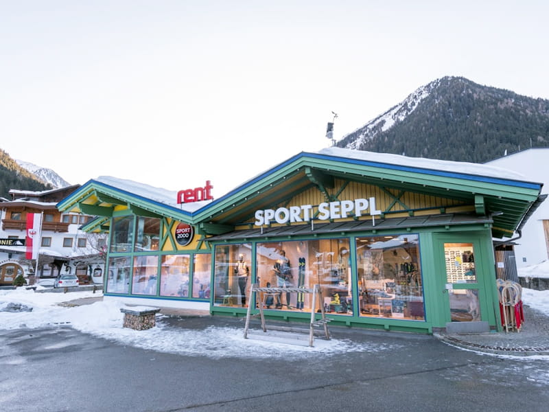 Magasin de location de ski SPORT 2000 Seppl à Nr. 17, Gries im Sellrain