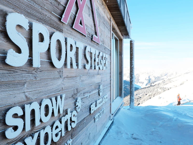 Magasin de location de ski Sport Steger Resterkogel à Pass Thurn 58 (Bergstation Panoramabahn), Mittersill