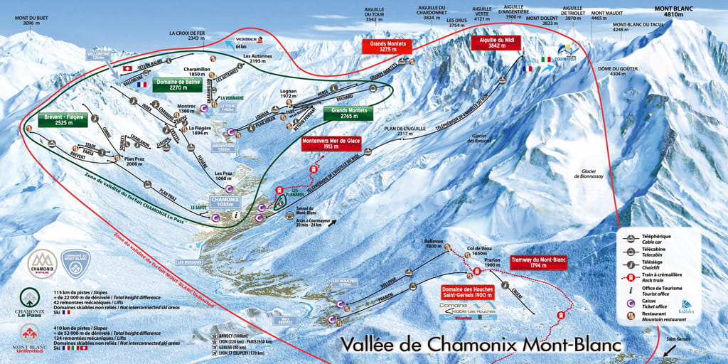 Skimap Chamonix