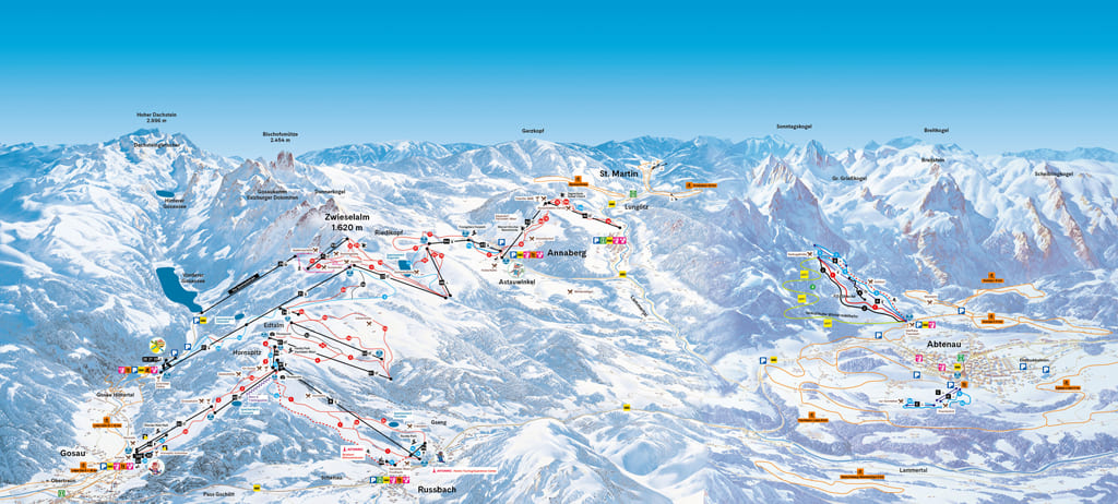 Skimap Lungötz