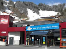 Magasin de location de ski Snow & Fun Hinterglemm à Hinterglemm, Reiterkogelbahn Talstation