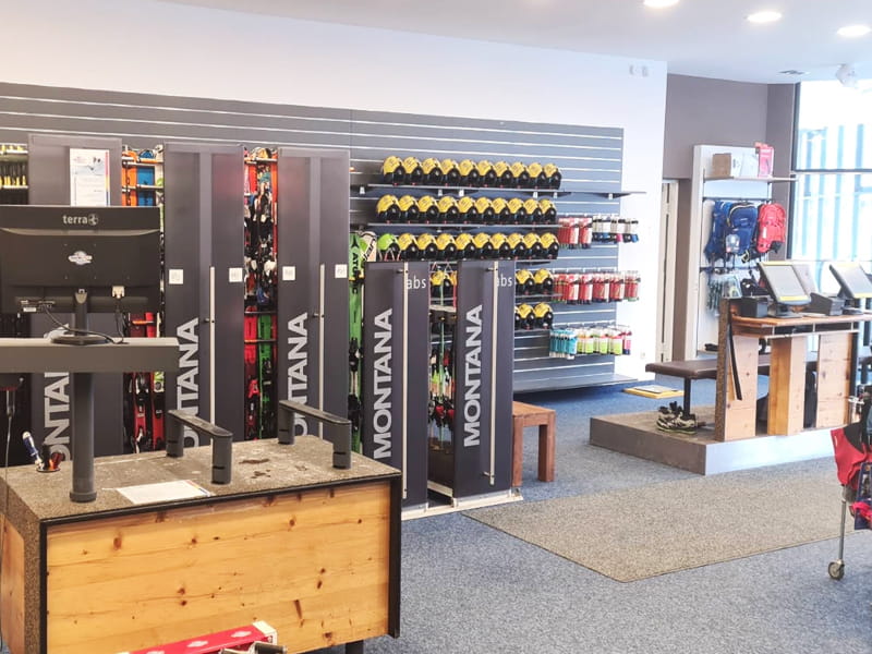 Magasin de location de ski Snow & Fun Hinterglemm à Reiterkogelbahn Talstation, Hinterglemm