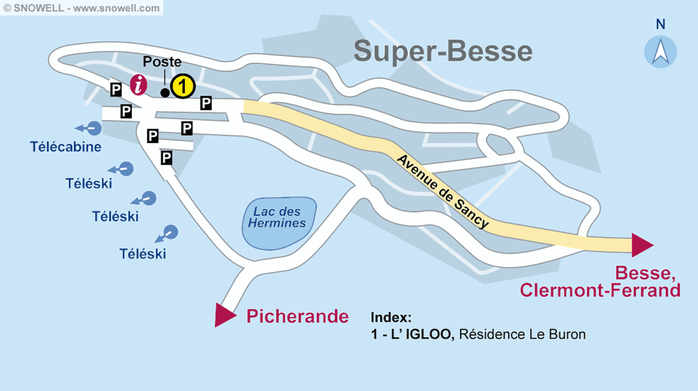 Coupons location de ski a super besse