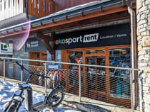 Magasin de location de ski Ekosport-Rent Berard Skishop Peisey à Peisey Vallandry, Résidence Les Cordettes Plan Peisey