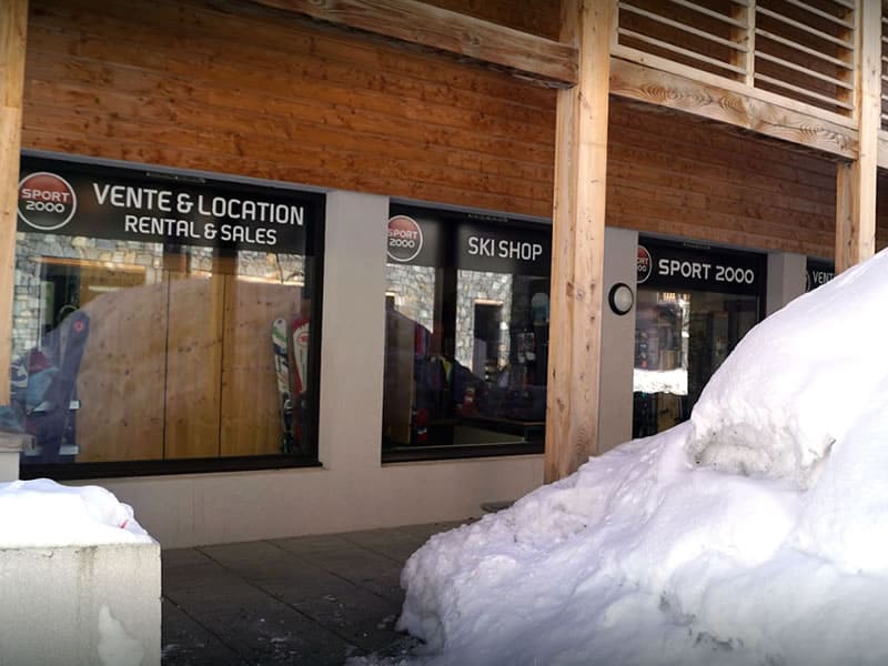 Magasin de location de ski Ski Shop à Résidence Les Portes du Grand Massif, Flaine