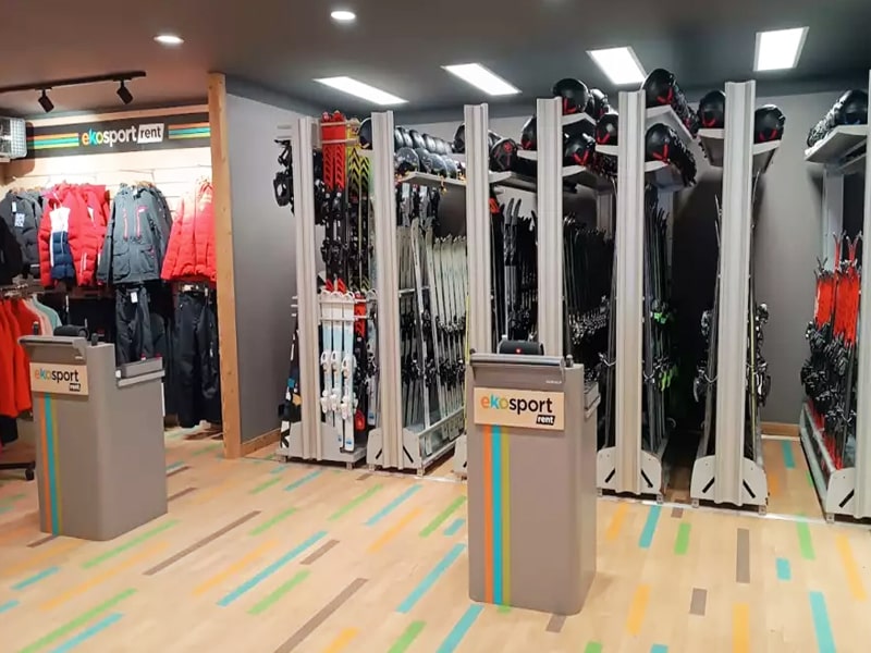 Magasin de location de ski Ekosport-Rent Auris Ski à Résidence Odalys - Place des Orgières, Auris-en-Oisans