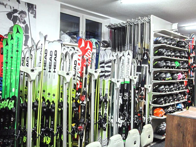 Magasin de location de ski Sportfarm à Riehlstrasse 1, Fulpmes