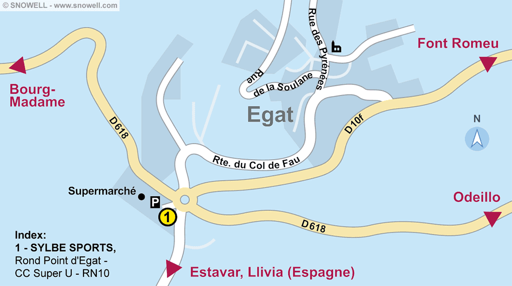 Location ski Egat | SNOWELL