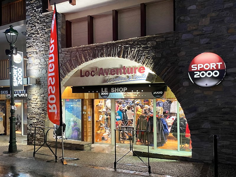 Magasin de location de ski Loc Aventure à Route de soulan - La Ferme du moulin, Saint Lary