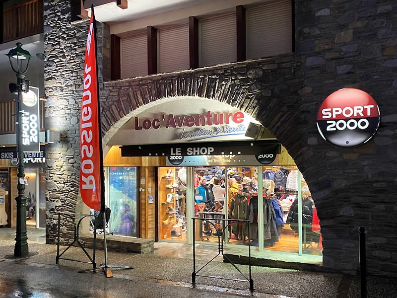 Magasin de location de ski Signature à Route de soulan - La Ferme du moulin, Saint Lary