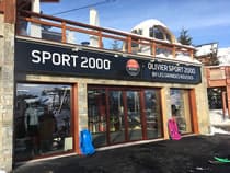 Magasin de location de ski Olivier Sports à Alpe d’Huez, Route du Signal (centre station)