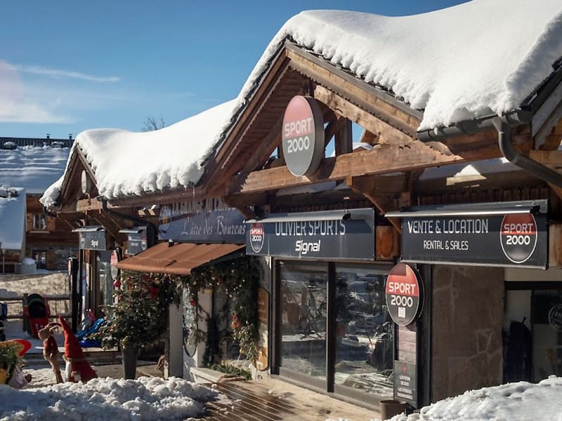 Magasin de location de ski Olivier Sports à Route du Signal (centre station), Alpe d’Huez