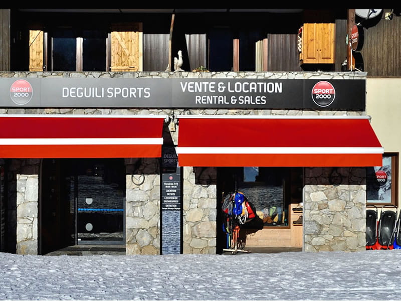 Magasin de location de ski Deguili Sports à Rue du Bourg, Bourg Morel n°1, Valmorel