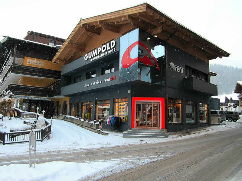 Magasin de location de ski Gumpold Mountain Sports à Schwarzacherweg 200, Hinterglemm