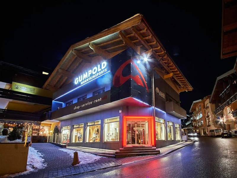 Magasin de location de ski Gumpold Mountain Sports à Schwarzacherweg 200, Hinterglemm
