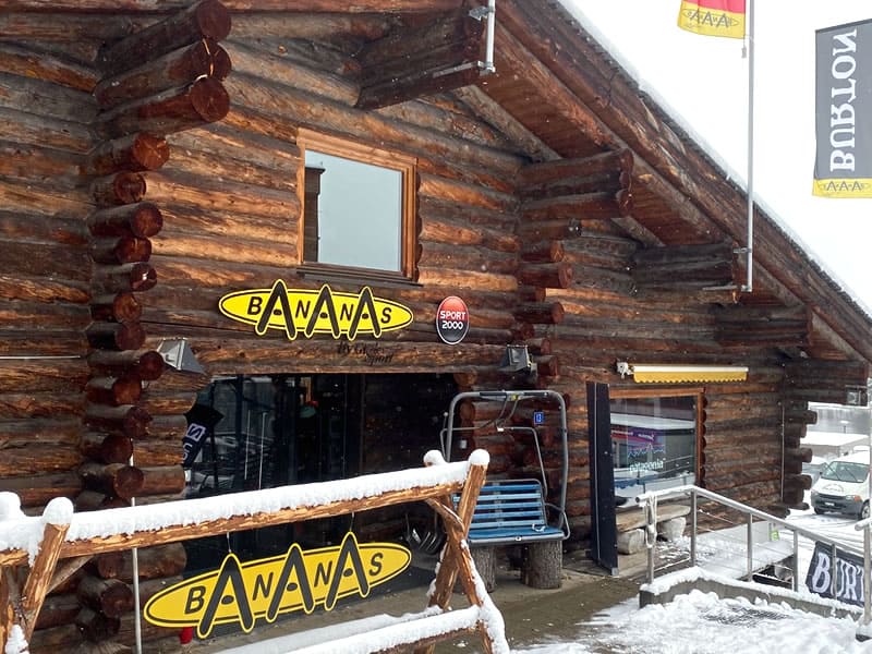 Magasin de location de ski Bananas by Gisler Sport à Seeblickstrasse 6, Arosa