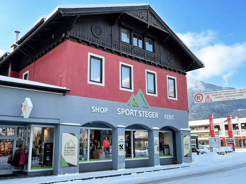Magasin de location de ski Sport Steger Mittersill à Stadtplatz 6, Mittersill