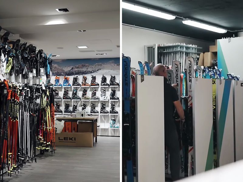 Magasin de location de ski Alta Badia Sport - Shop & Rental à Streda Colz 56, Alta Badia-La Villa/Stern