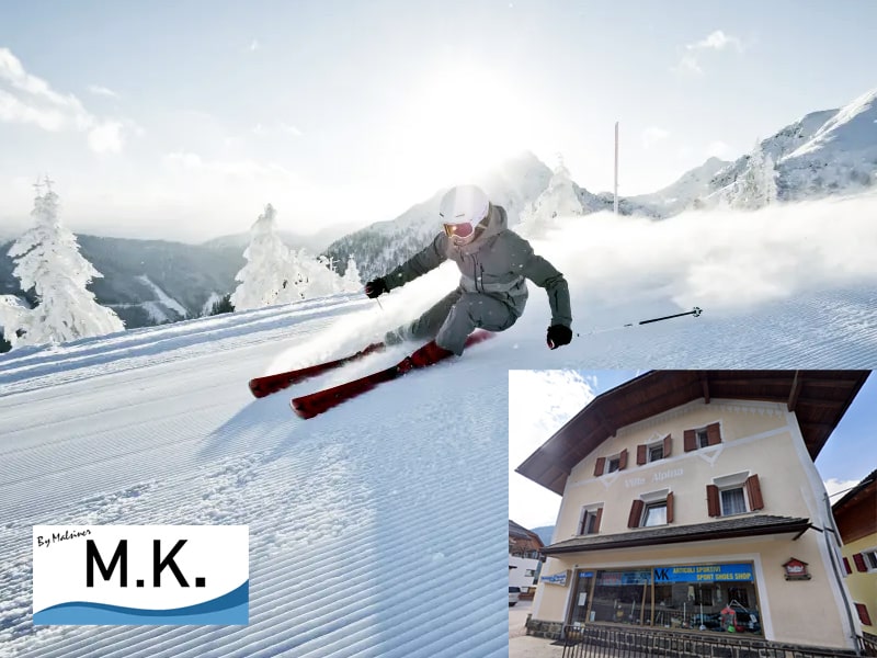 Magasin de location de ski M.K. Rent Center à Streda Dursan, 52, St. Christina - Grödental