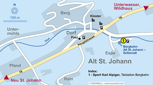 Plan Alt St. Johann