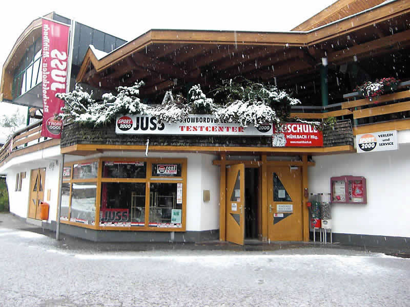Magasin de location de ski SPORT 2000 Juss à Talstation Gondelbahn (Schlöglberg 63), Mühlbach am Hochkönig
