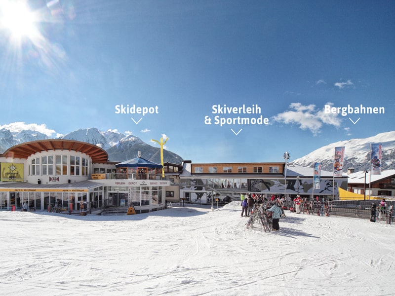 Magasin de location de ski Sport Lentsch - Sport vor Ort à Talstation Hochzeigerbahn, Jerzens