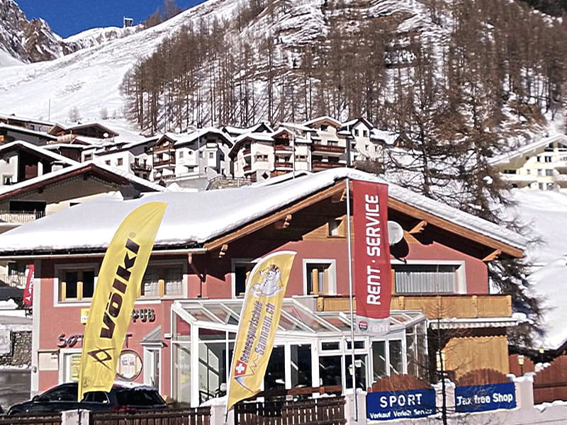 Magasin de location de ski Sot Punt Sport à Talstrasse 65, Samnaun