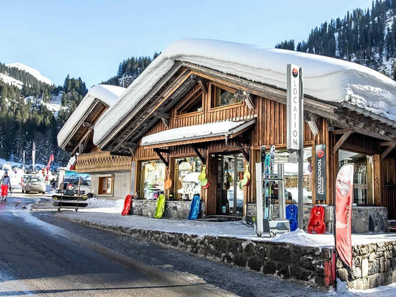 Magasin de location de ski Ardent Sports à Télécabine d'Ardent, Montriond
