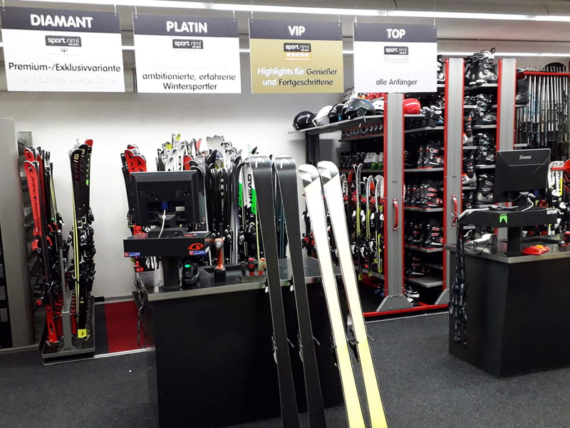 Magasin de location de ski Sport Riml Tiefenbach à Tiefenbach Gletscher [Direkt beim Restaurant], Sölden