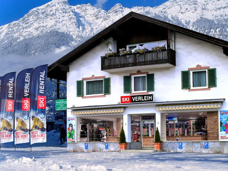 Magasin de location de ski Skiverleih Garmisch à Zugspitzstraße 68, Garmisch-Partenkirchen