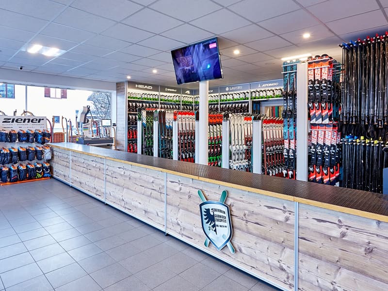 Magasin de location de ski Skiverleih Garmisch à Zugspitzstraße 68, Garmisch-Partenkirchen